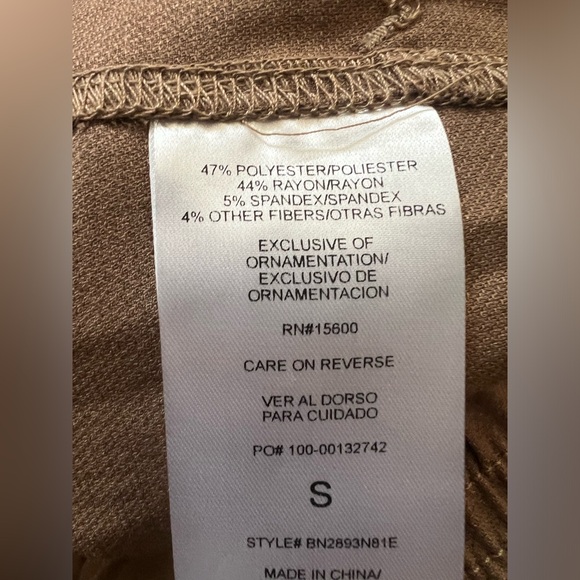 Democracy Brown Wide Leg Pants - Picture 7 of 8